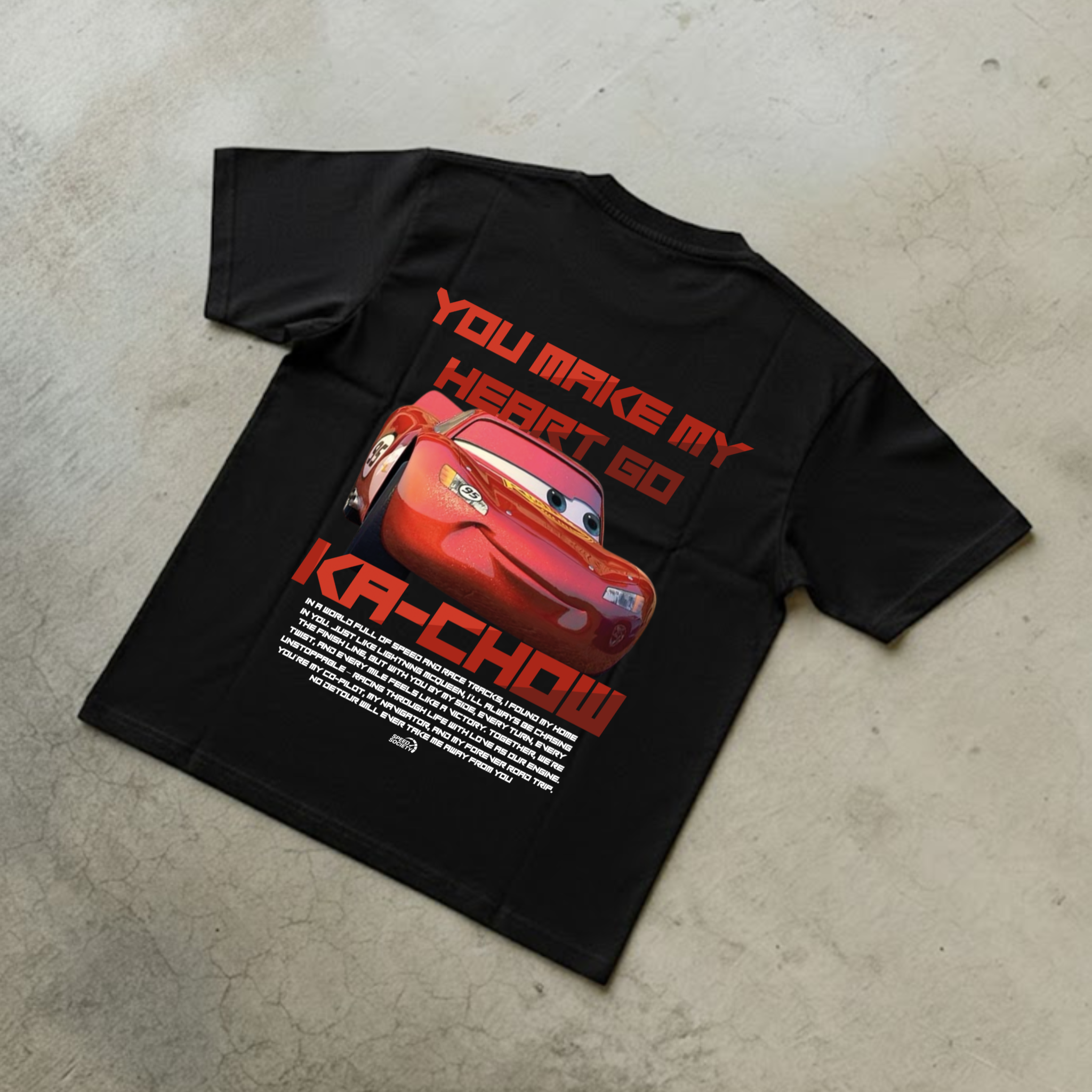 LIGHTNING MCQUEEN SHIRT