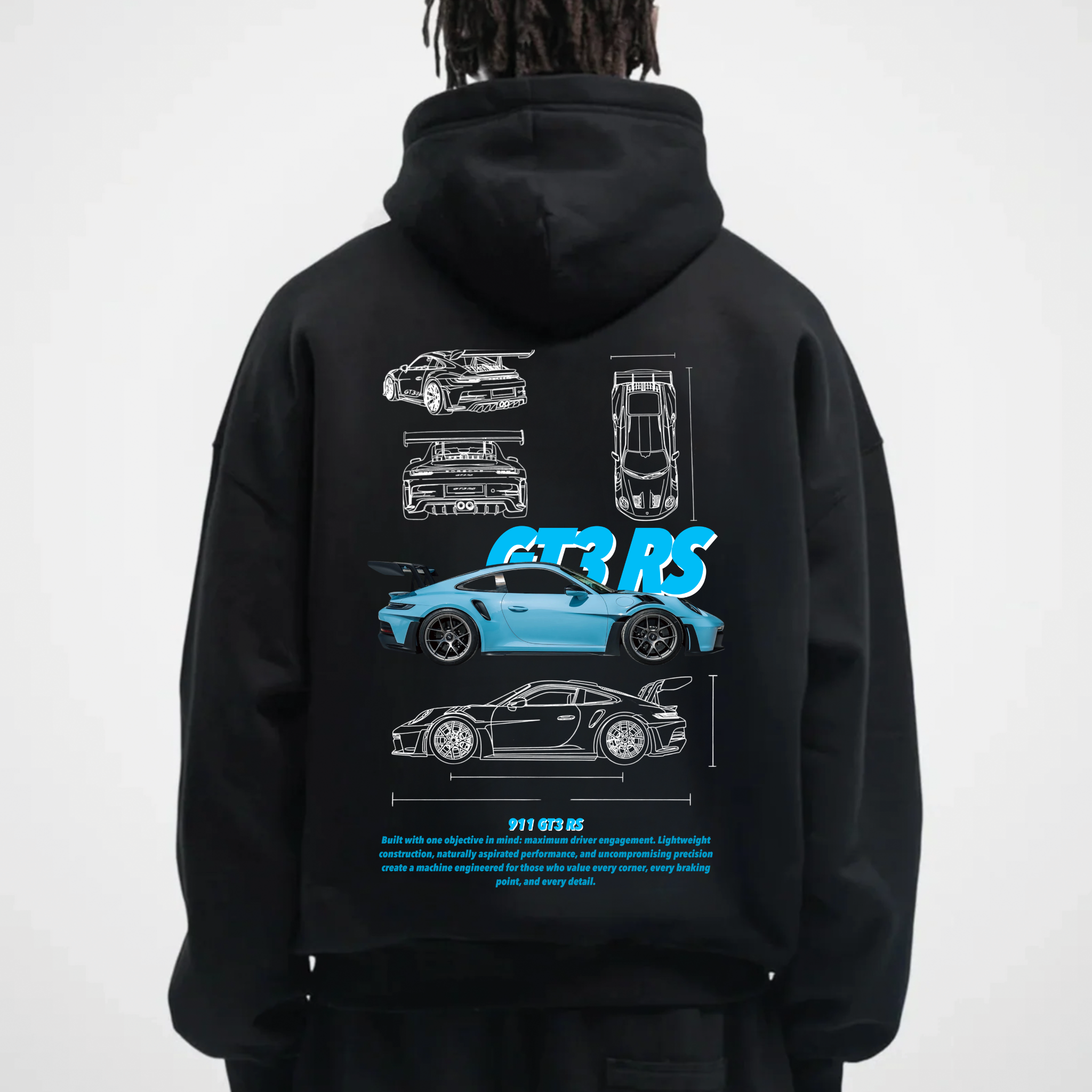 PORSCHE 911 GT3 RS HOODIE