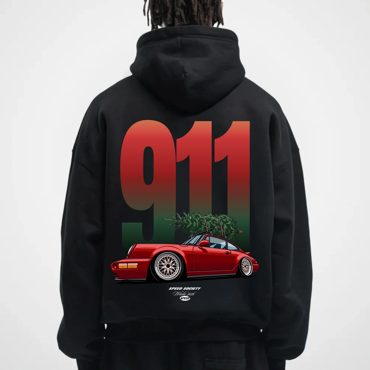 911 Christmas Tree Hoodie