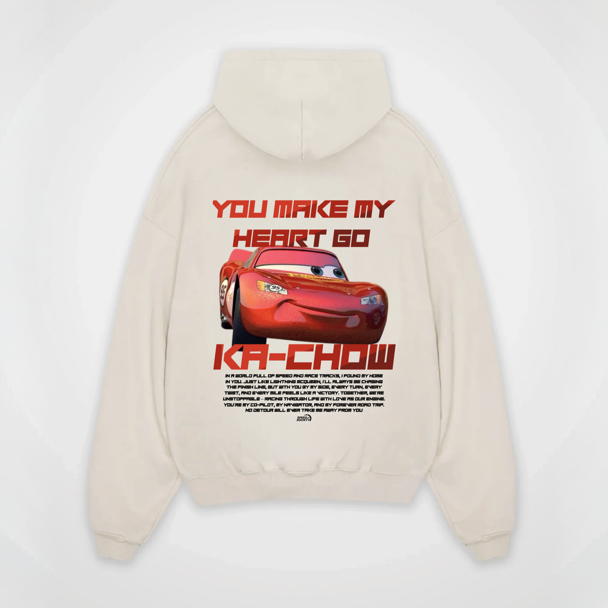 LIGHTNING MCQUEEN HOODIE
