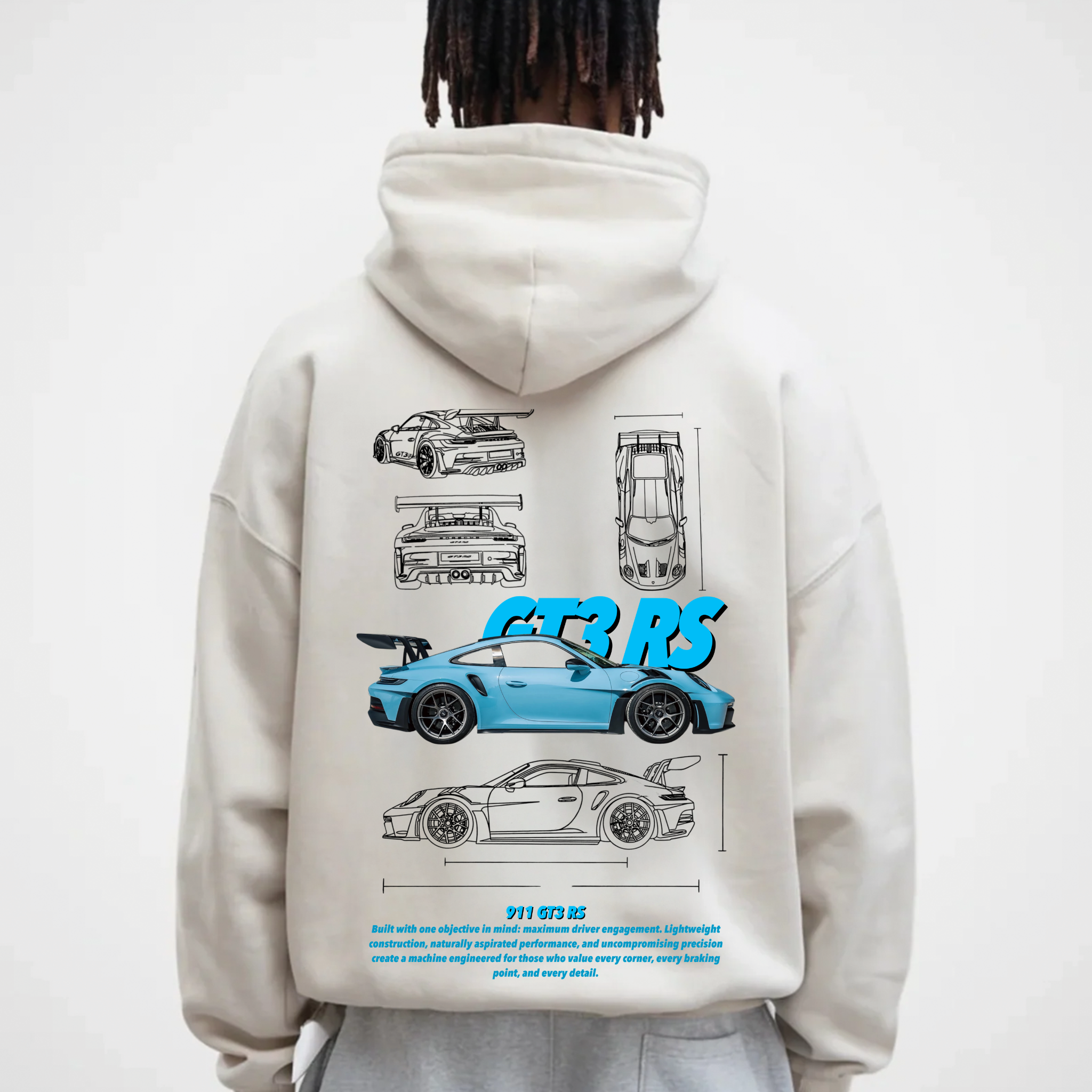 PORSCHE 911 GT3 RS HOODIE