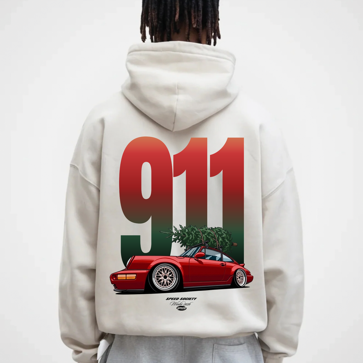 911 Christmas Tree Hoodie