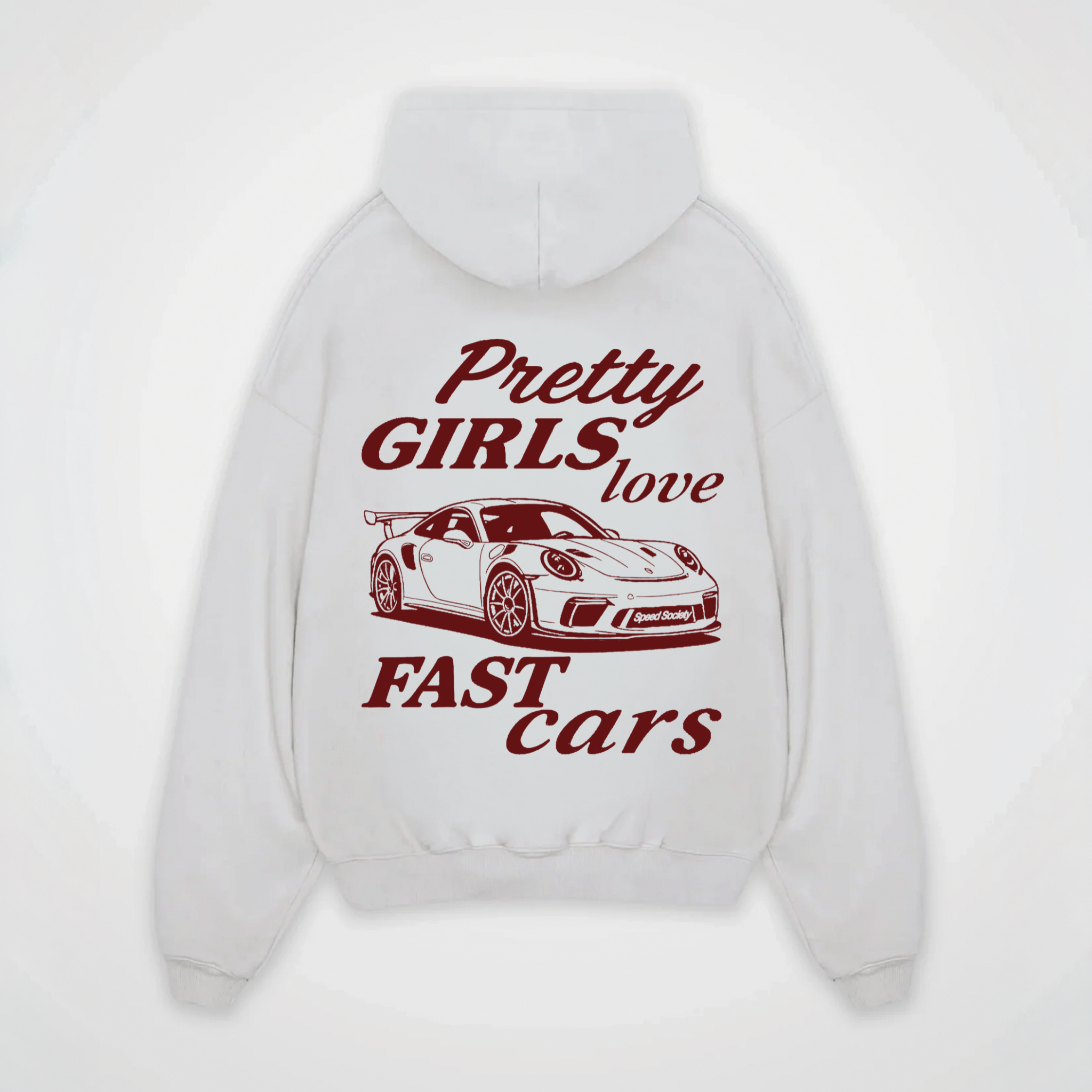 PRETTY GIRLS LOVE FAST CARS HOODIE