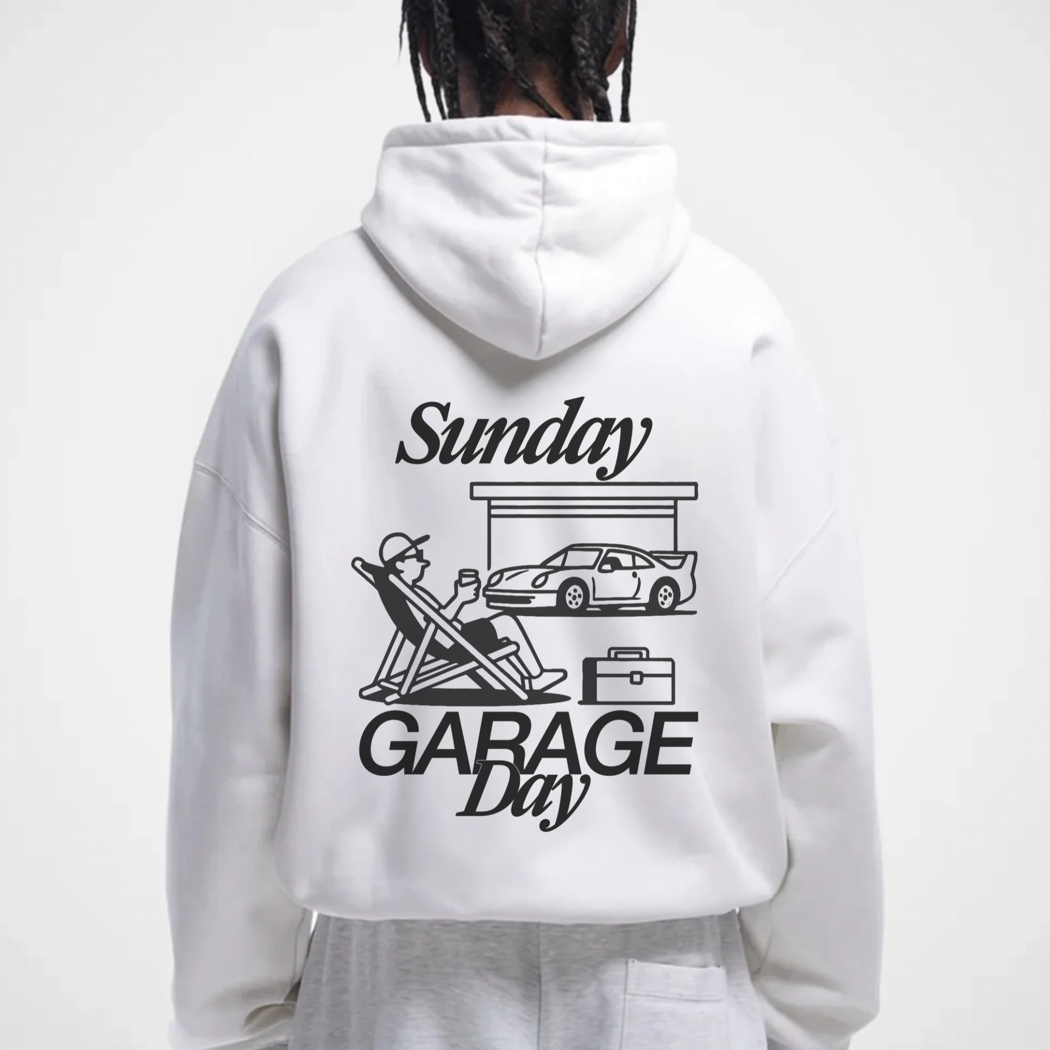 SUNDAY GARAGE DAY HOODIE
