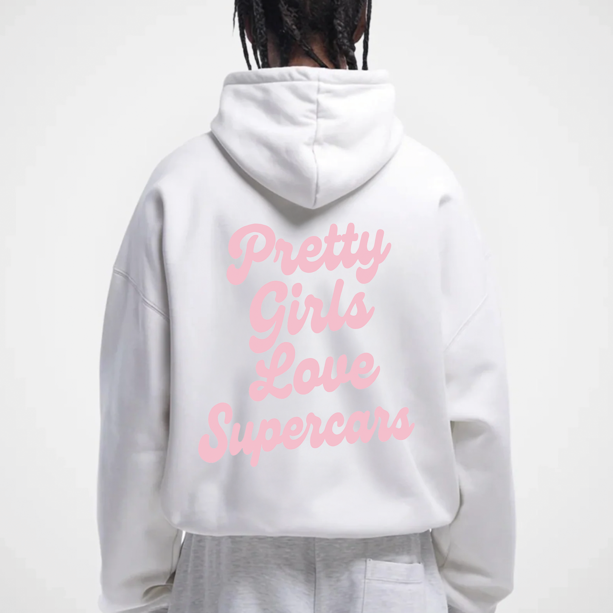 PRETTY GIRLS LOVE SUPERCARS HOODIE