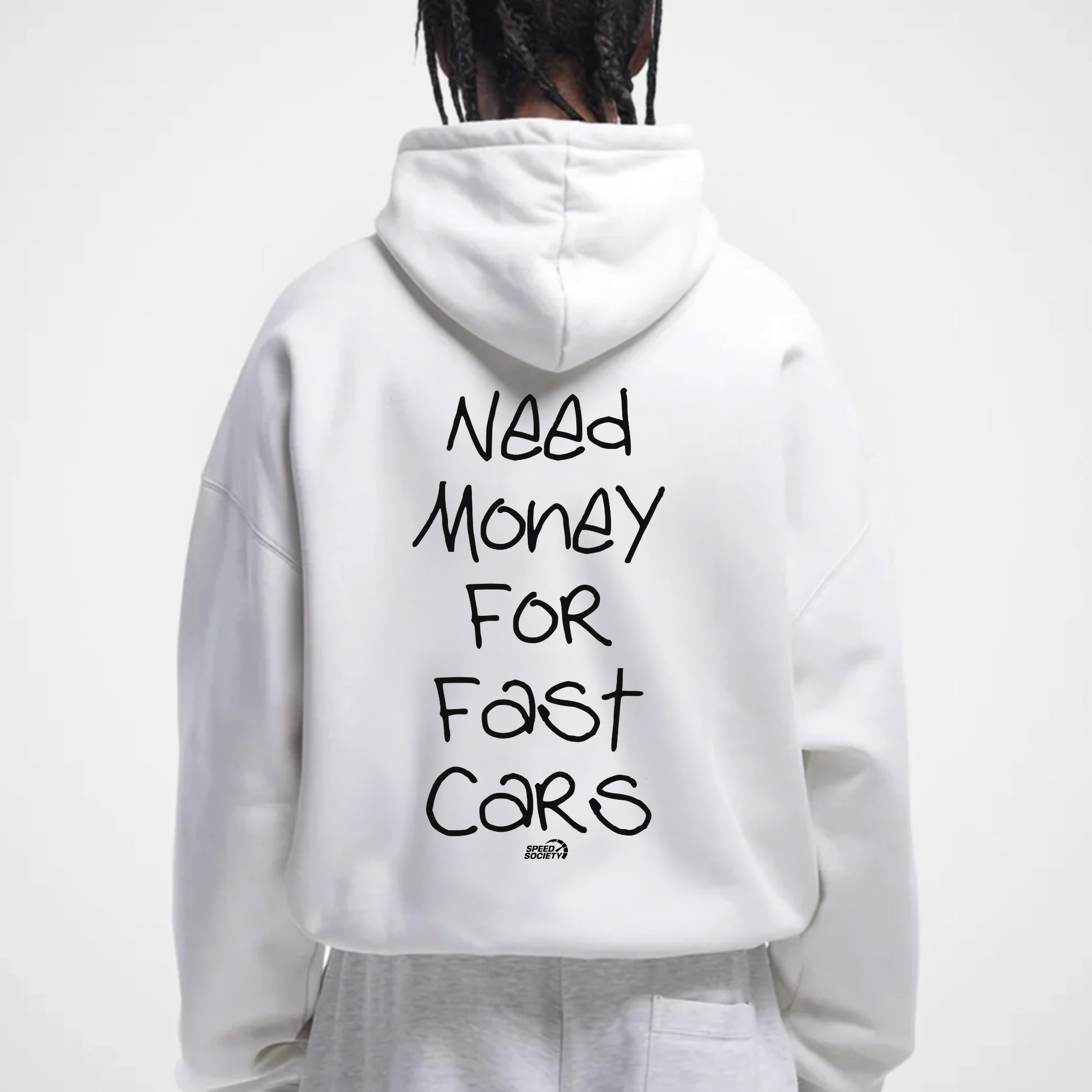 NEED MONEY FOR FAST CARS HOODIE