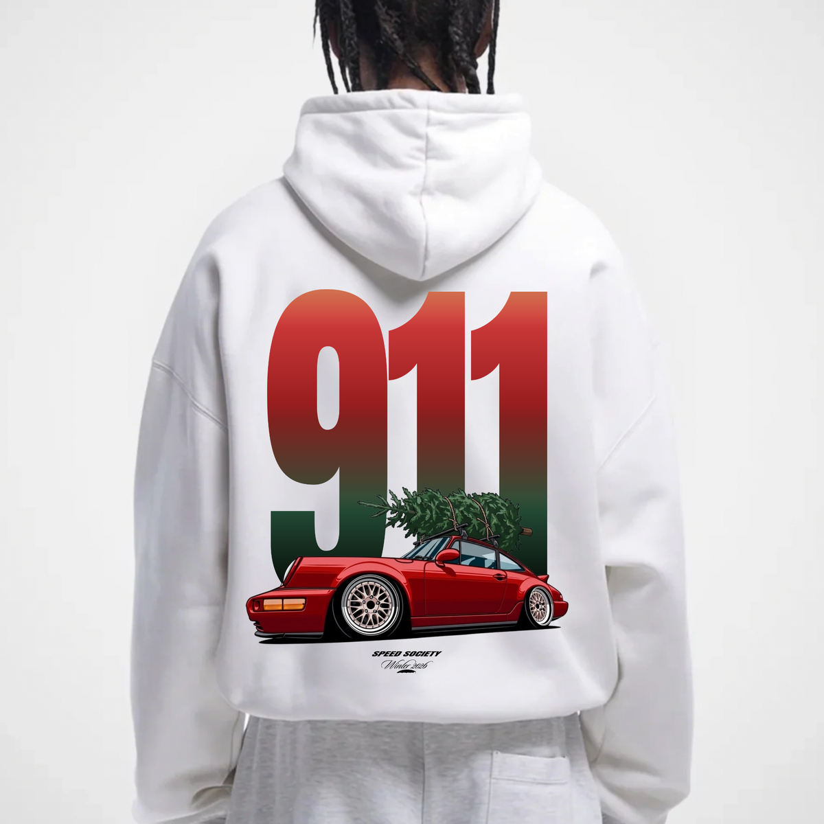 911 Christmas Tree Hoodie