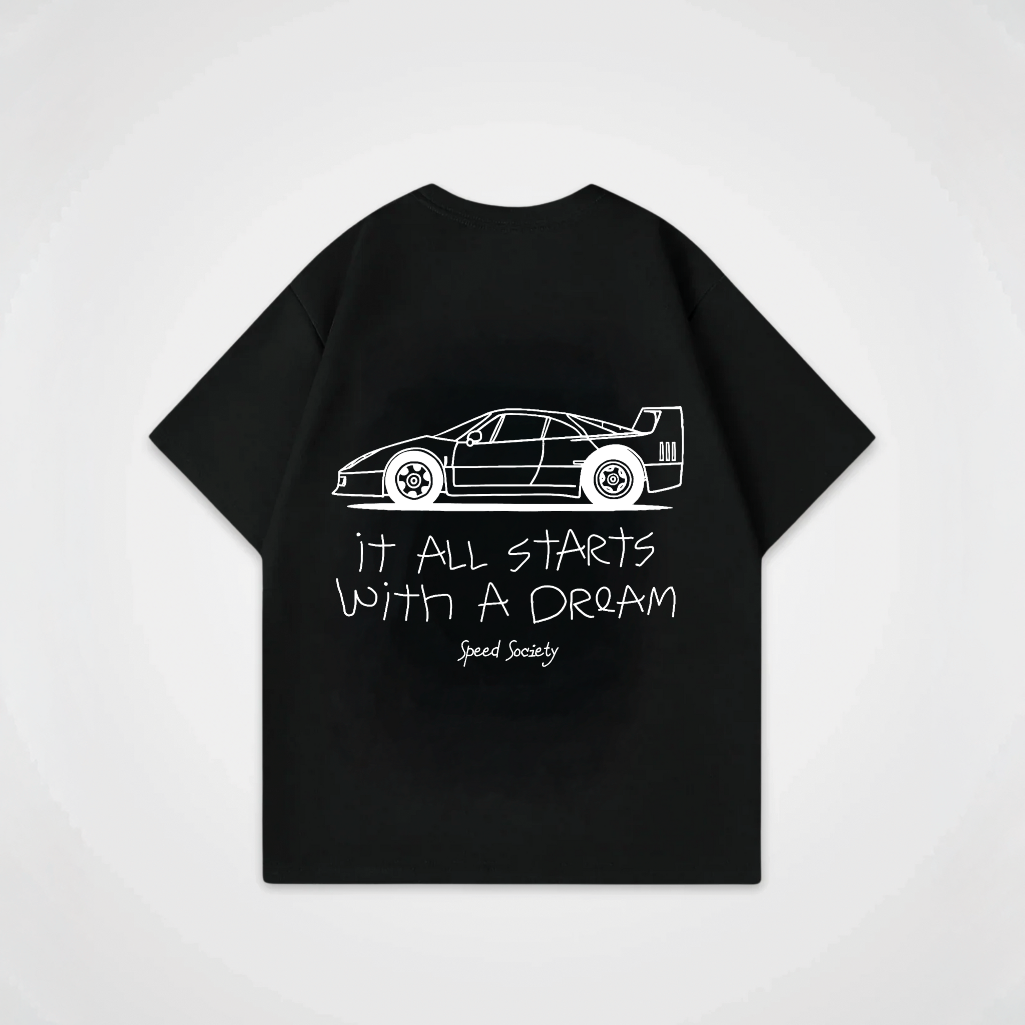 IT ALL STARTS WITH A DREAM FERRARI SHIRT