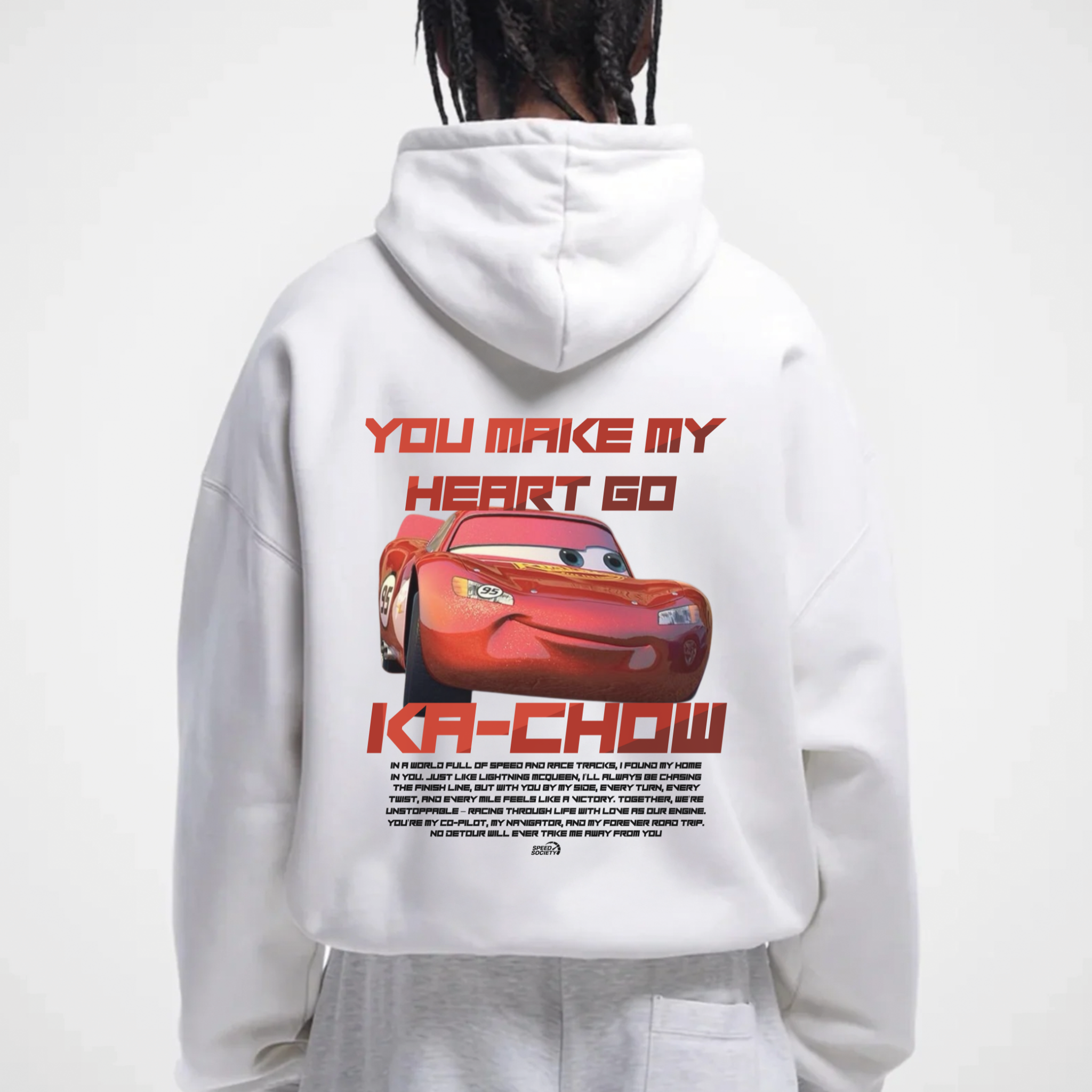 LIGHTNING MCQUEEN HOODIE