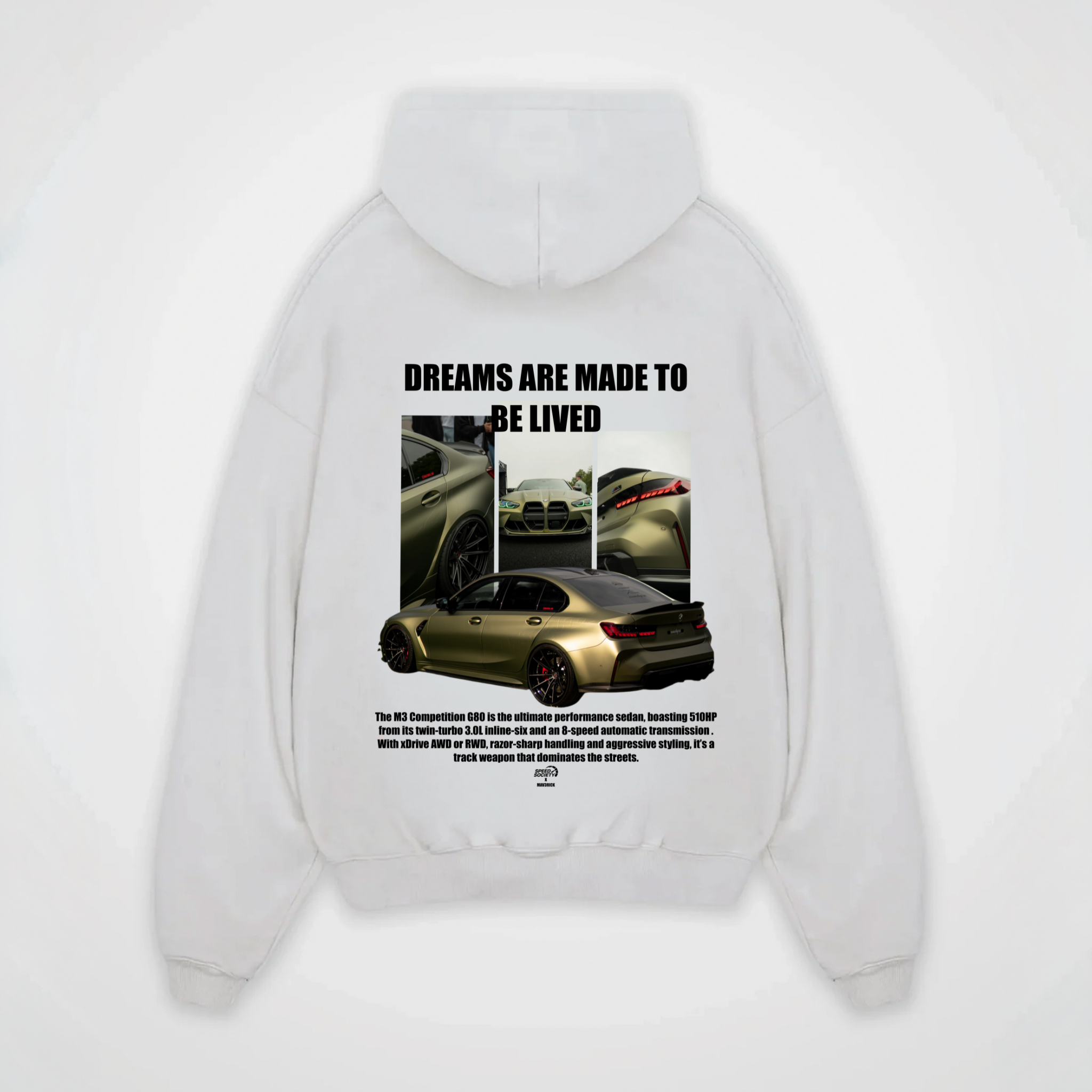 DREAMS ARE MADE TO BE LIVED HOODIE