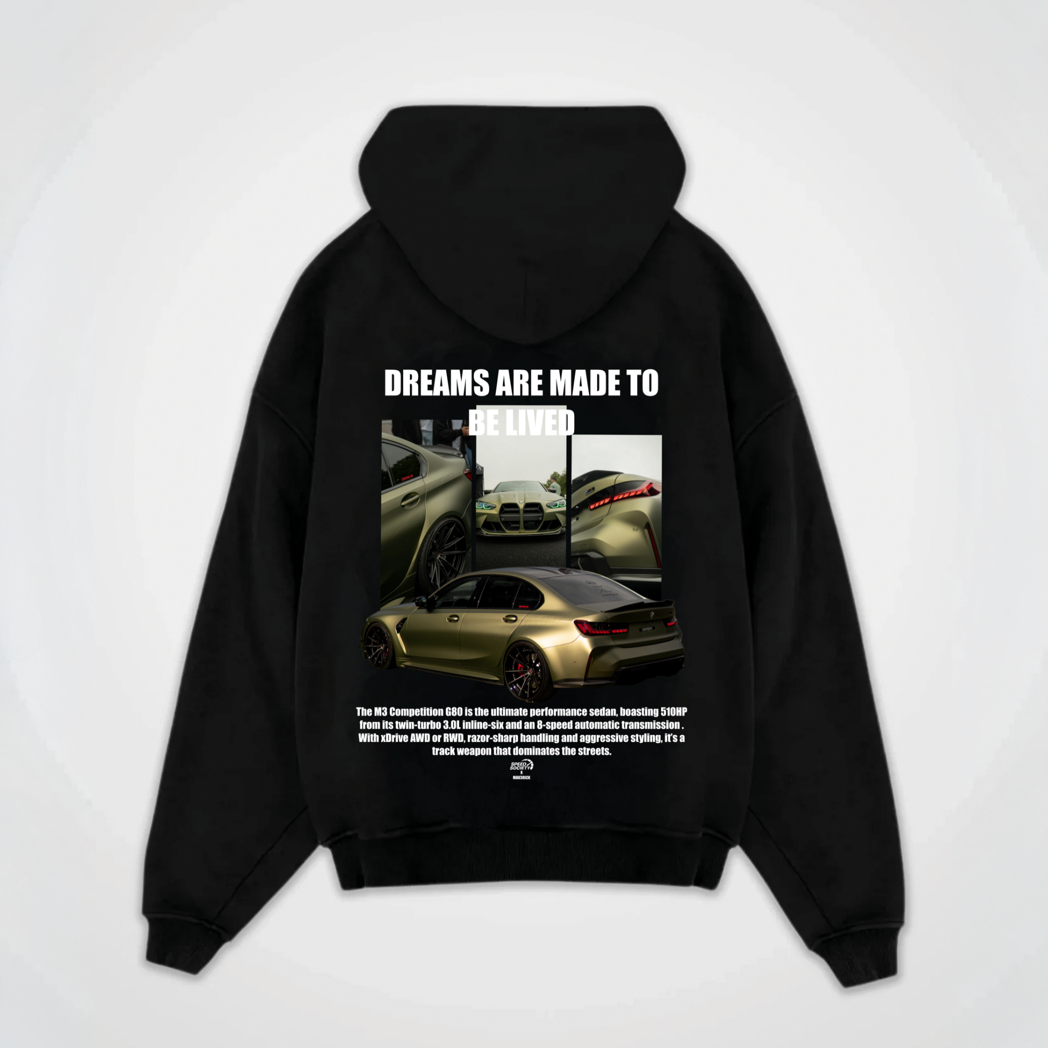DREAMS ARE MADE TO BE LIVED HOODIE