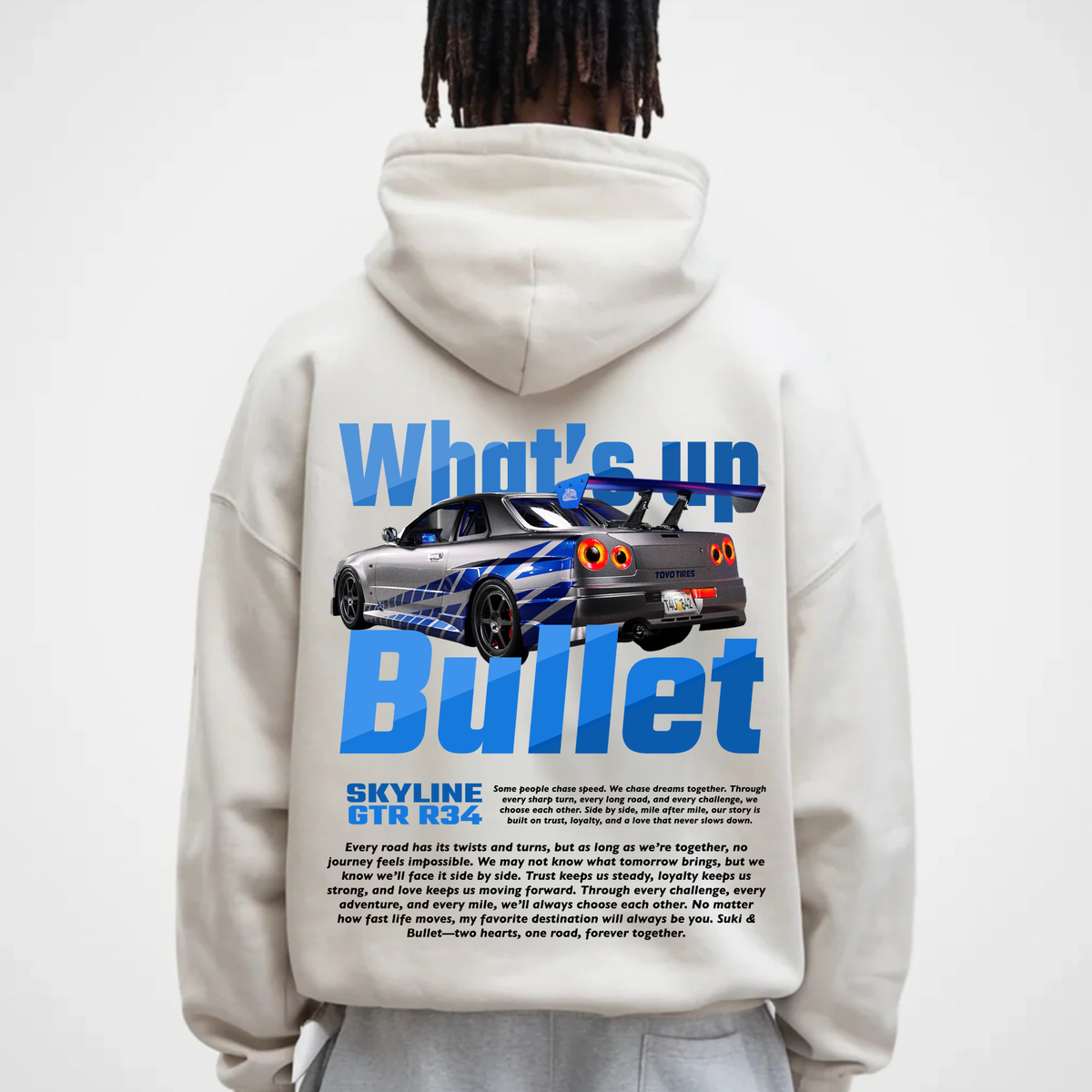WHAT'S UP BULLET HOODIE