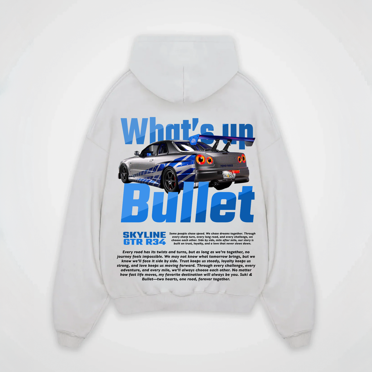 WHAT'S UP BULLET HOODIE