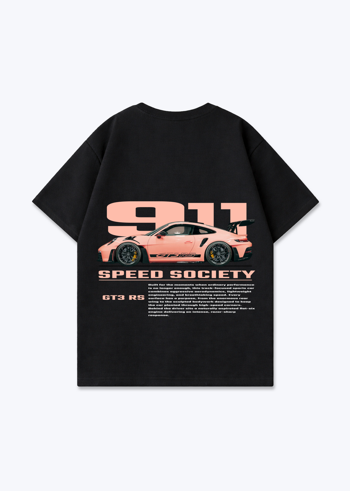 911 Shirt - Black Back (Designed)