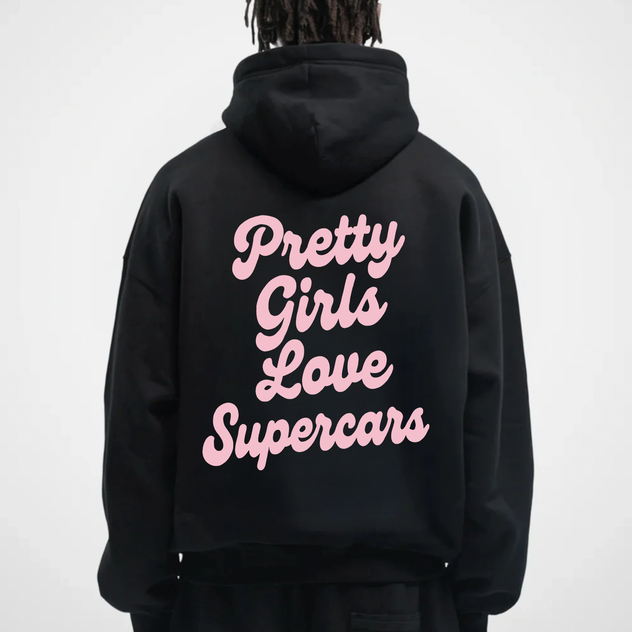 PRETTY GIRLS LOVE SUPERCARS HOODIE