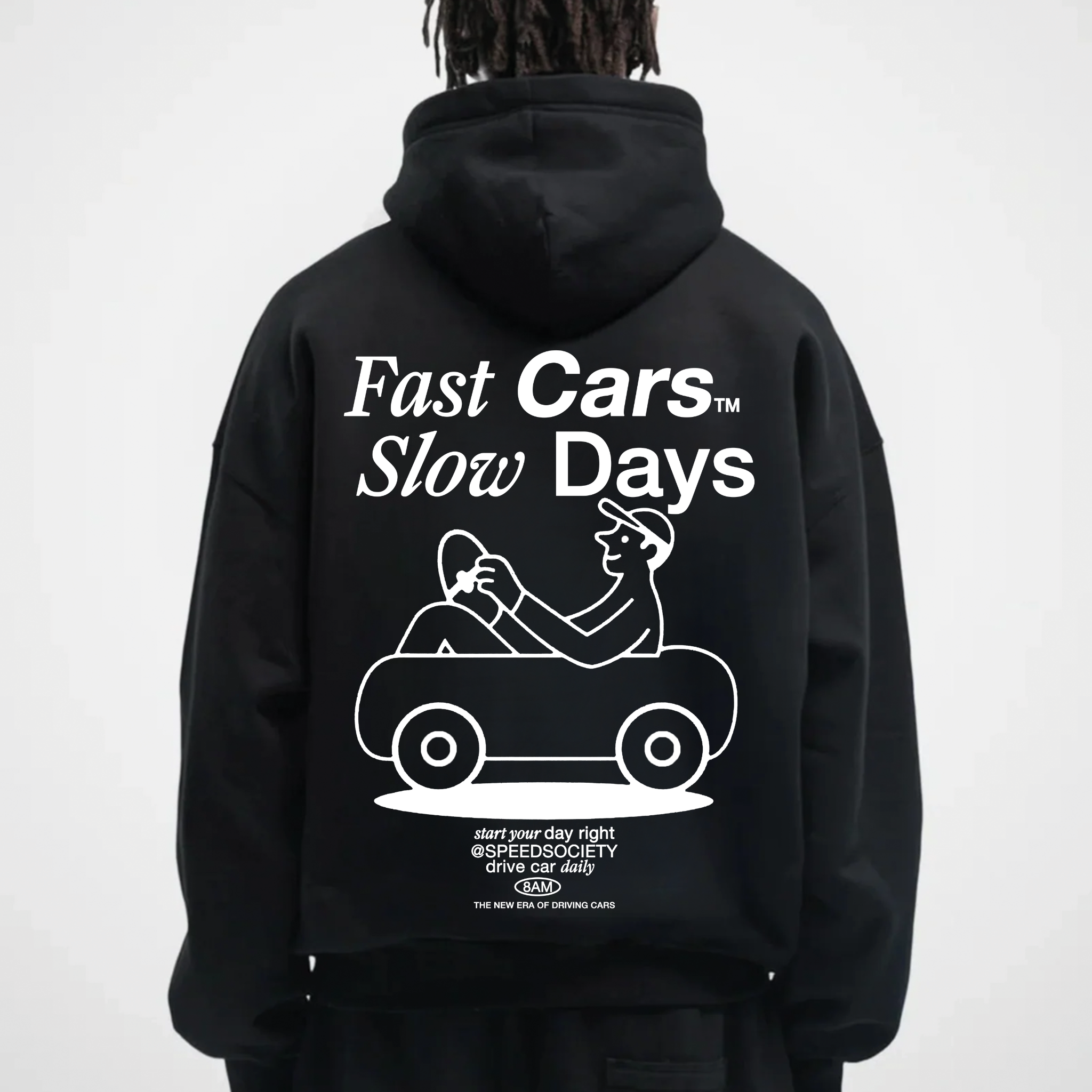 FAST CARS SLOW DAYS HOODIE