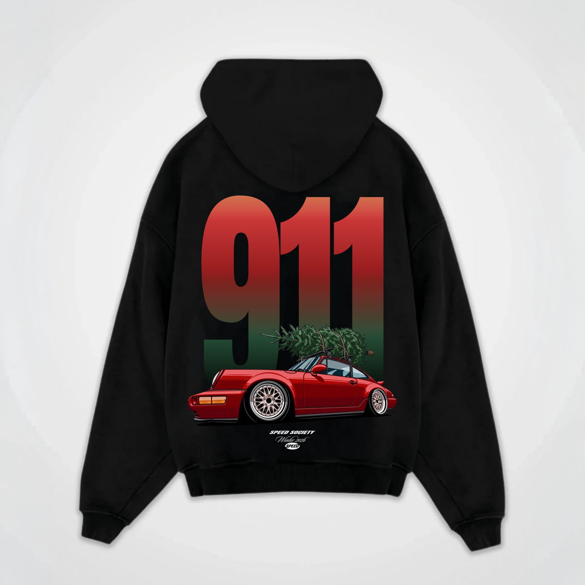 911 Christmas Tree Hoodie