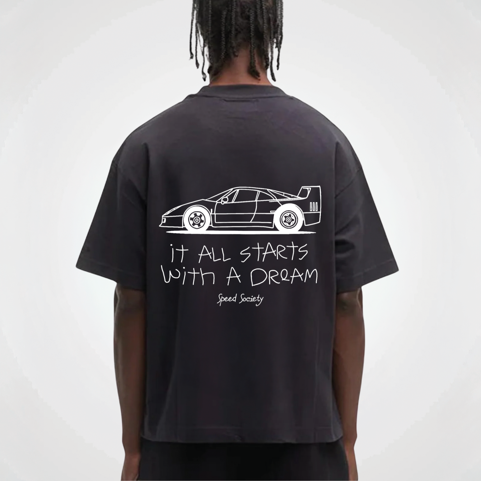 IT ALL STARTS WITH A DREAM FERRARI SHIRT