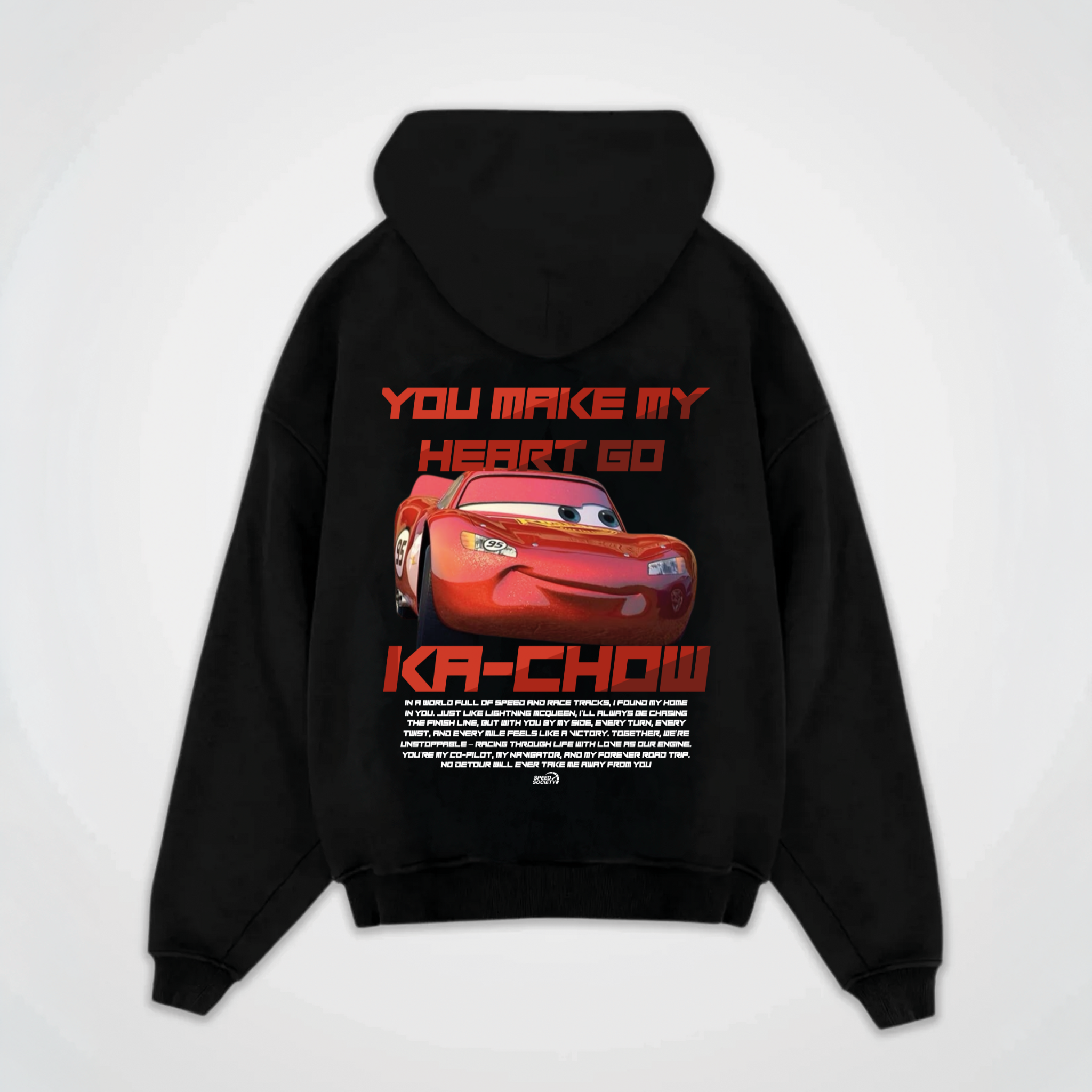 LIGHTNING MCQUEEN HOODIE