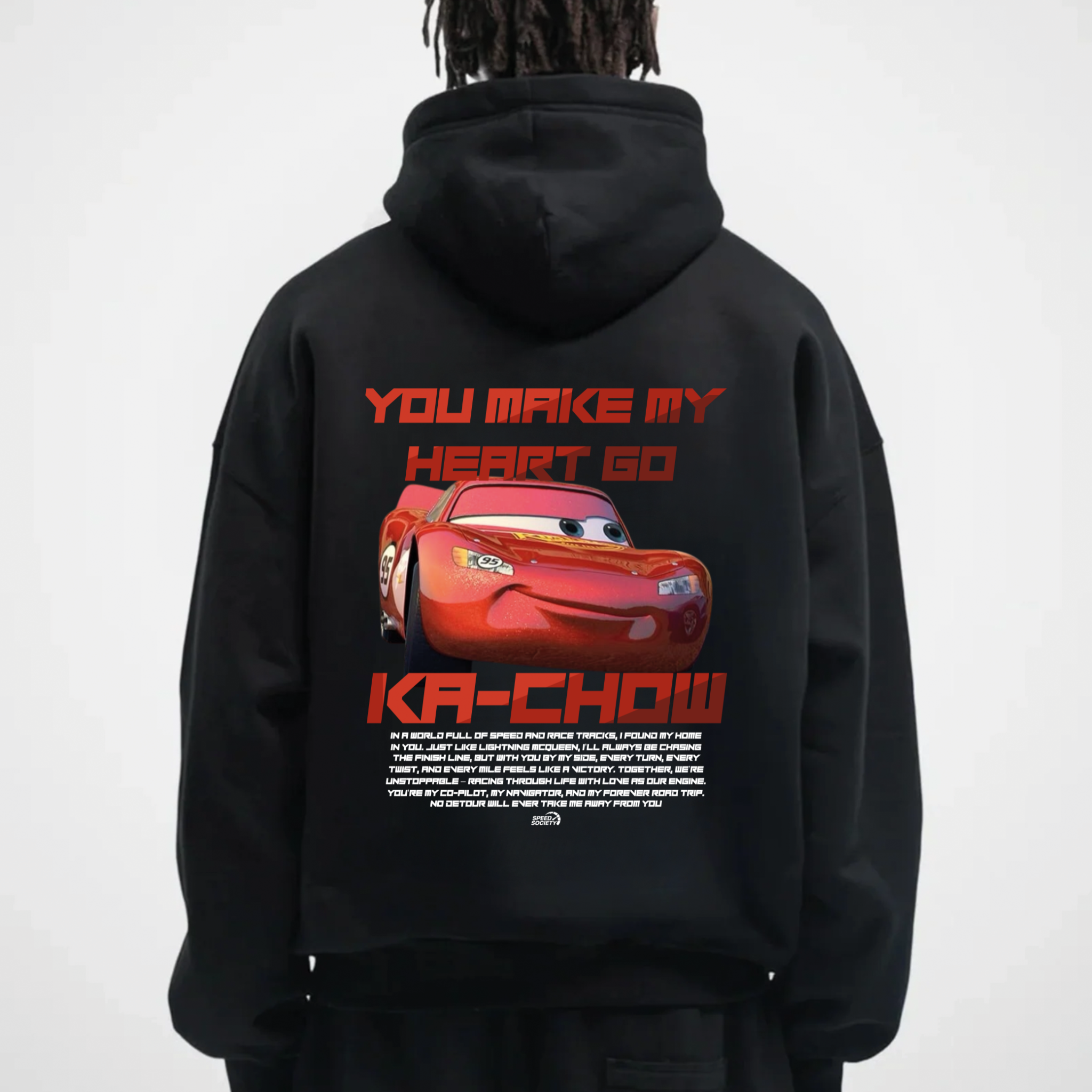 LIGHTNING MCQUEEN HOODIE