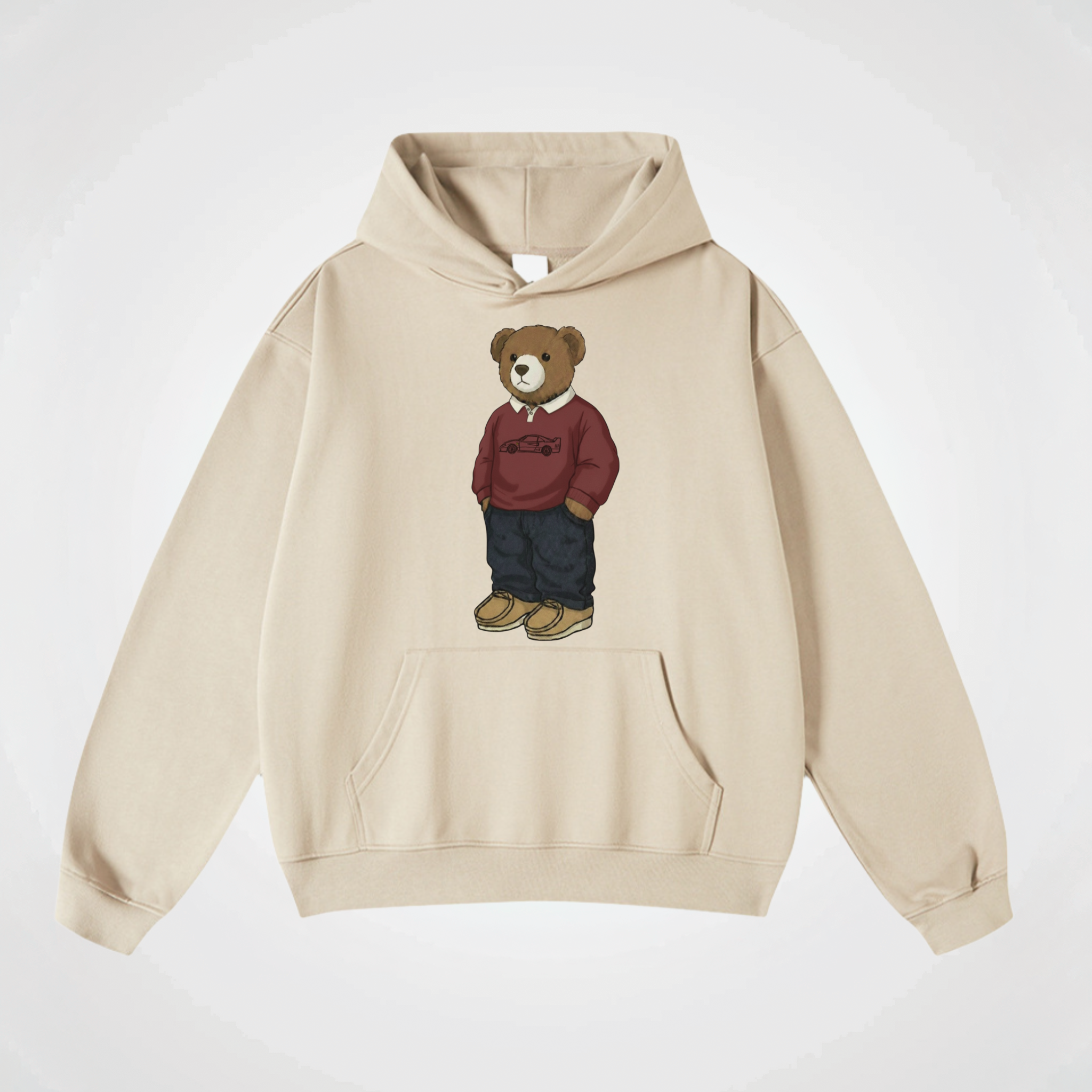 FERRARI POLO OVERSIZED HOODIE