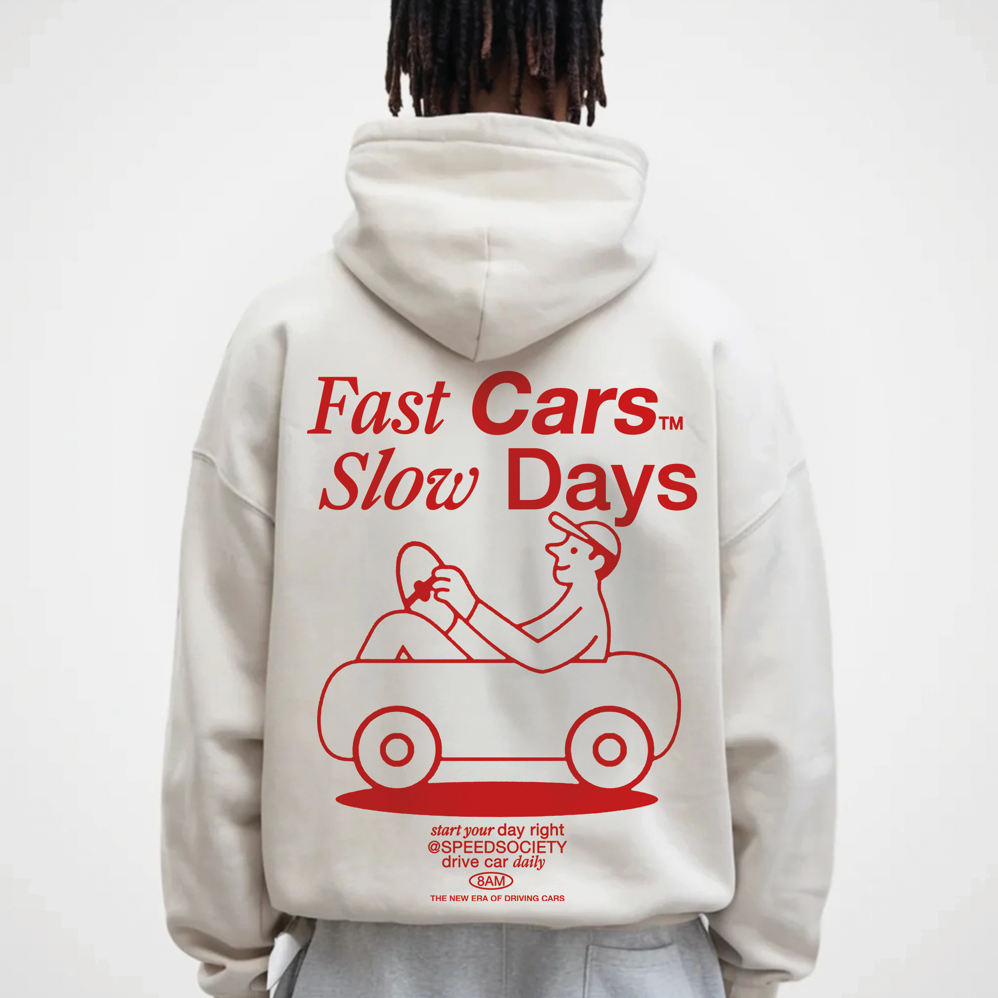 FAST CARS SLOW DAYS HOODIE