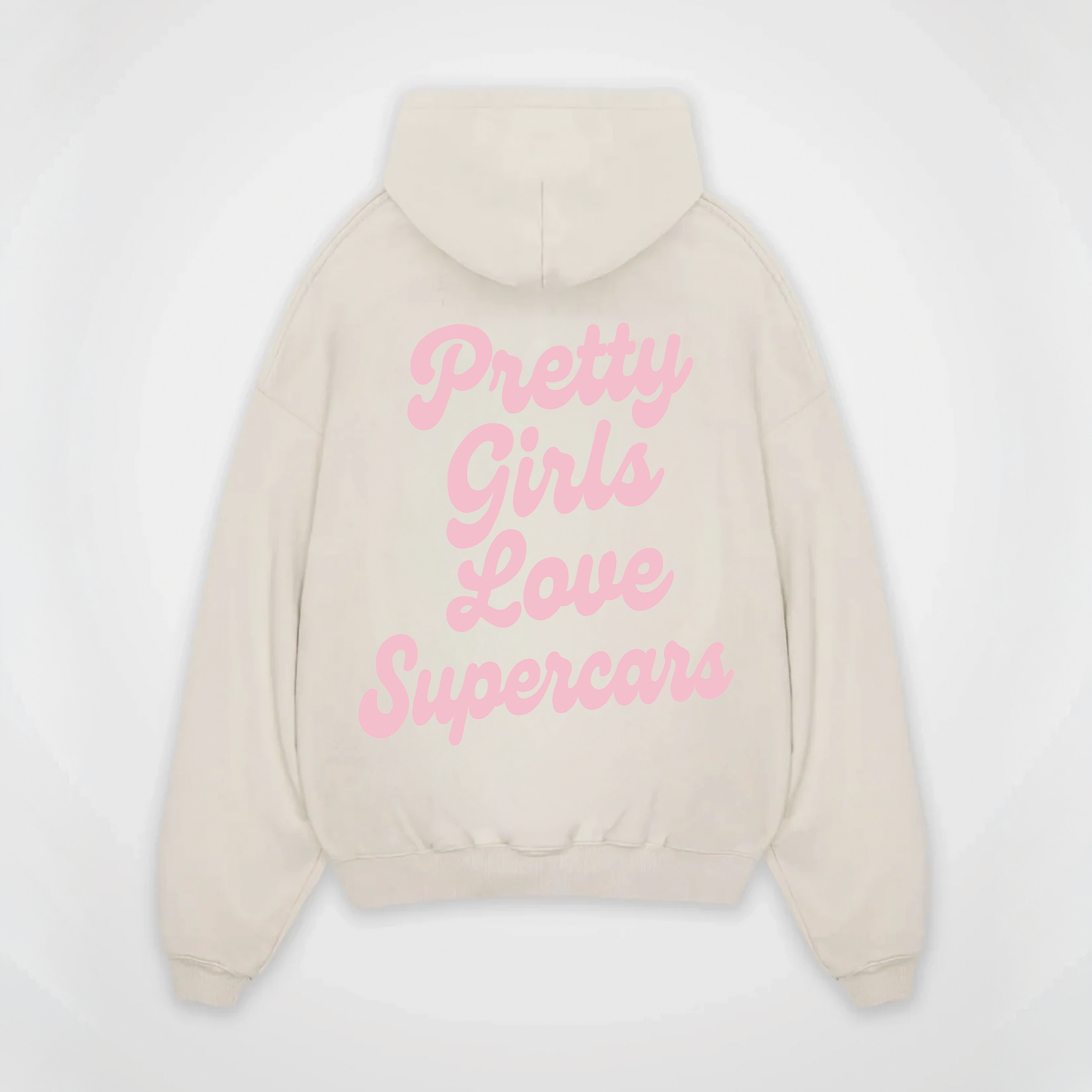 PRETTY GIRLS LOVE SUPERCARS HOODIE