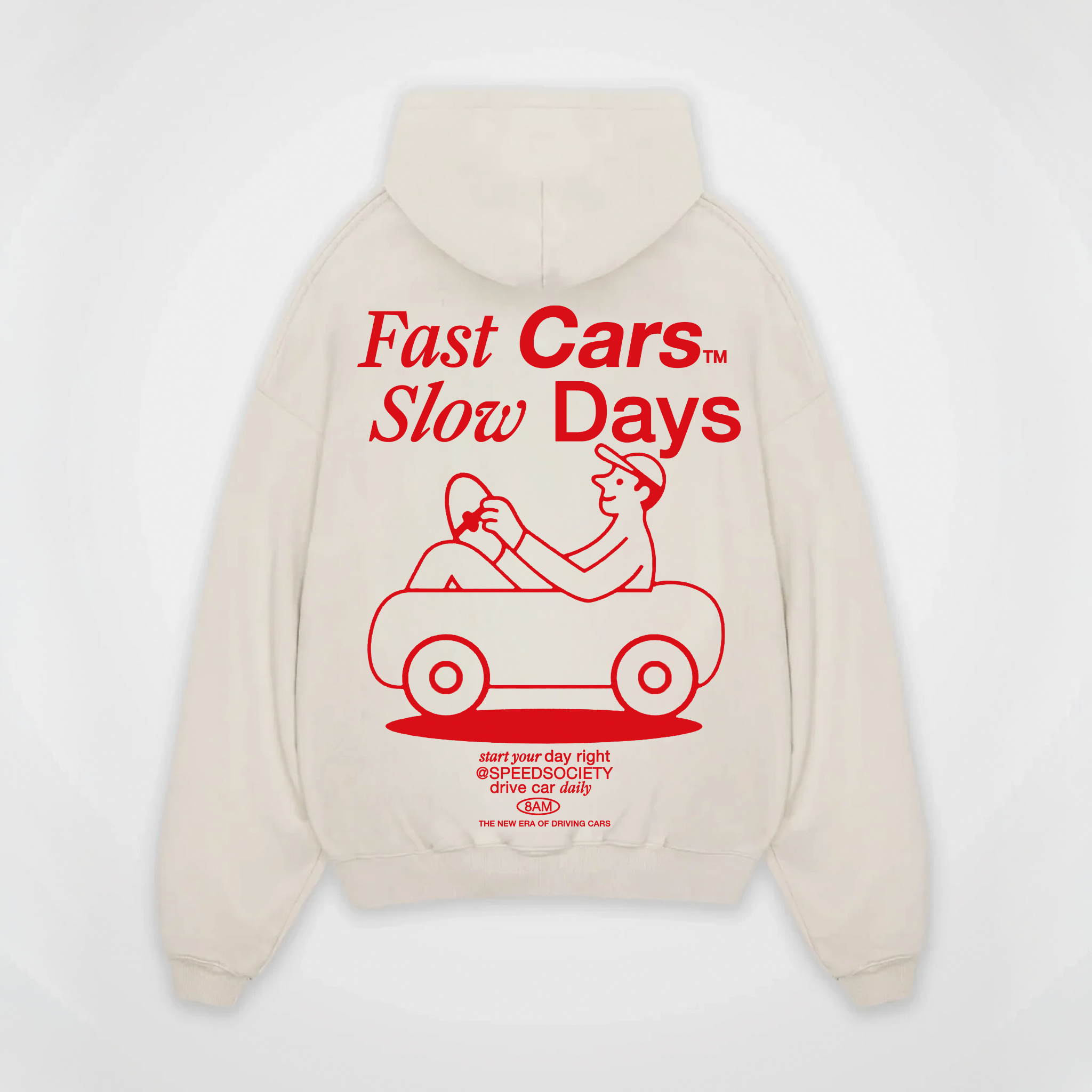 FAST CARS SLOW DAYS HOODIE