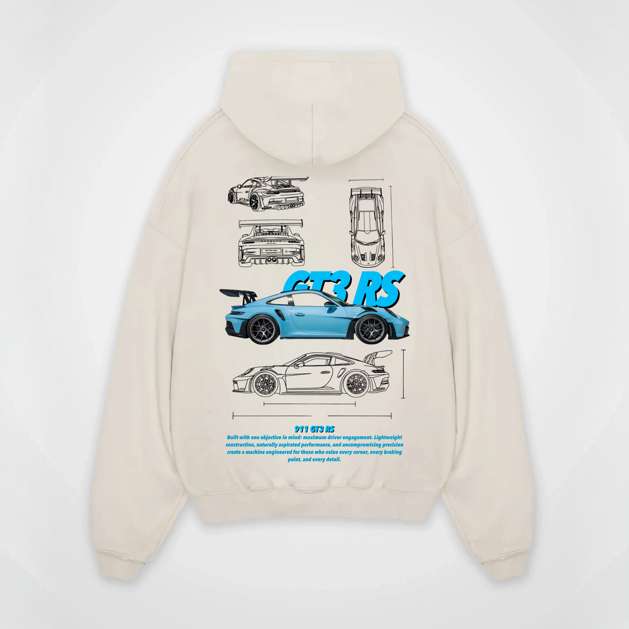 PORSCHE 911 GT3 RS HOODIE