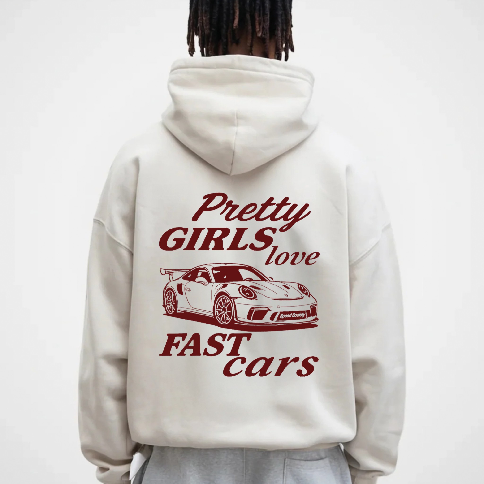 PRETTY GIRLS LOVE FAST CARS HOODIE