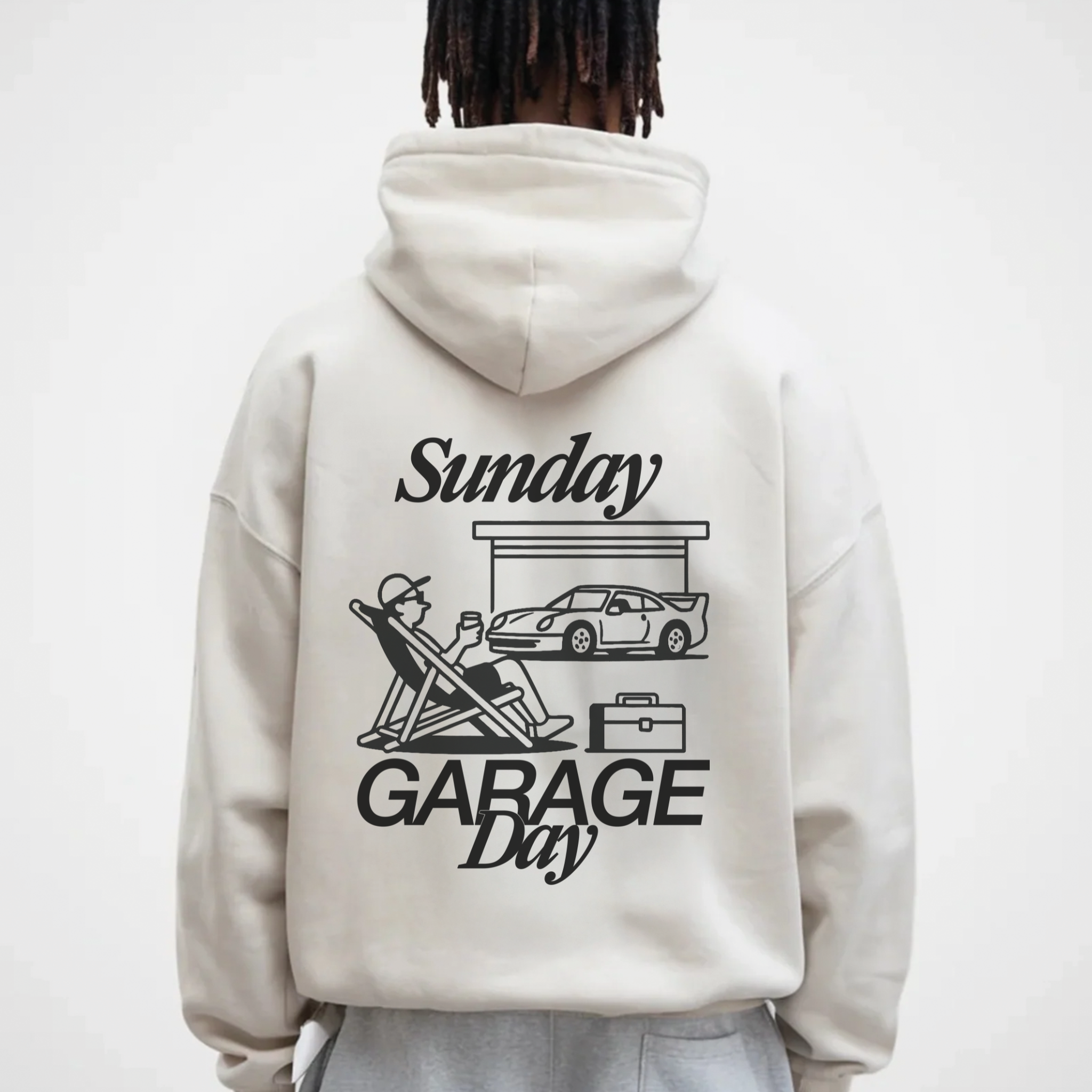 SUNDAY GARAGE DAY HOODIE