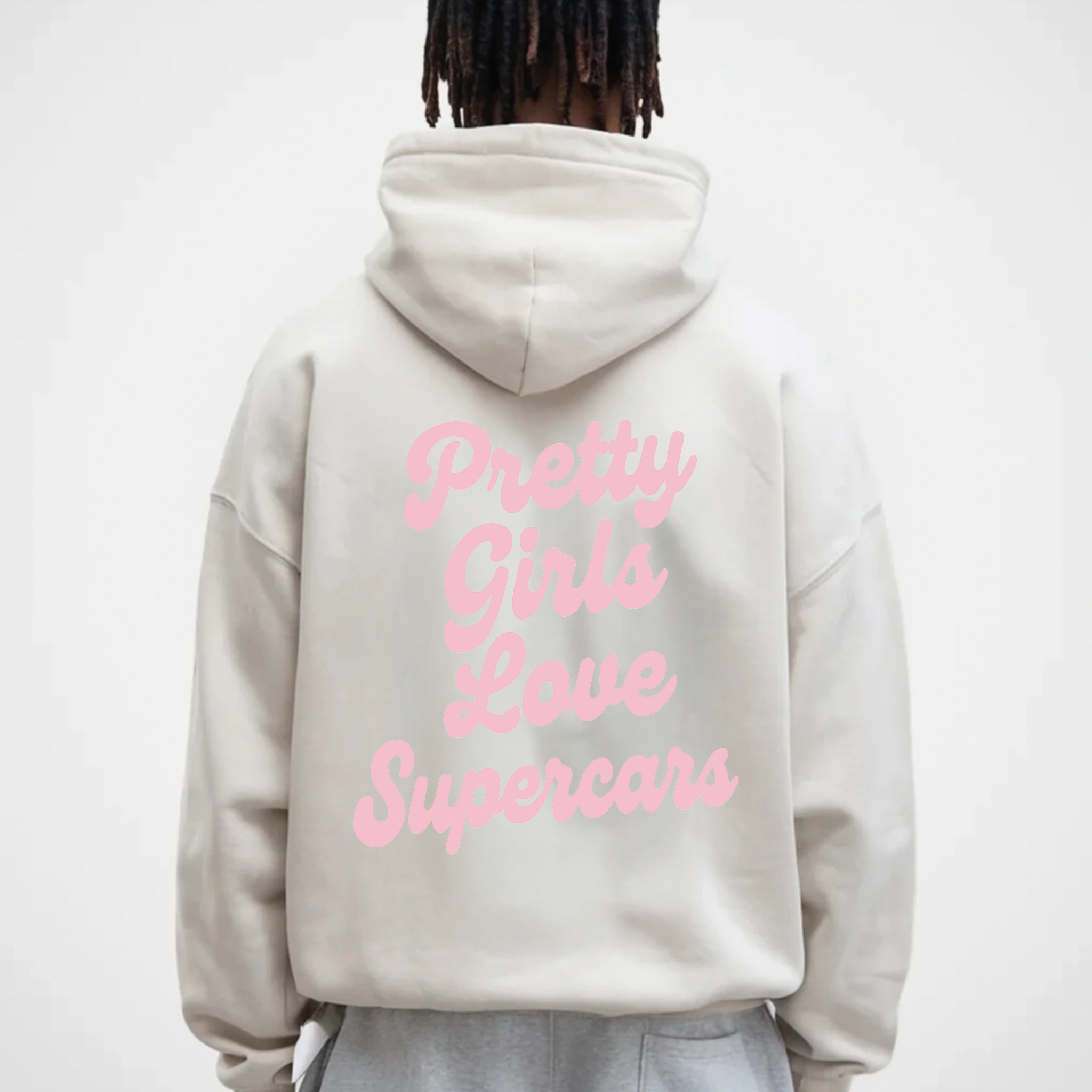 PRETTY GIRLS LOVE SUPERCARS HOODIE