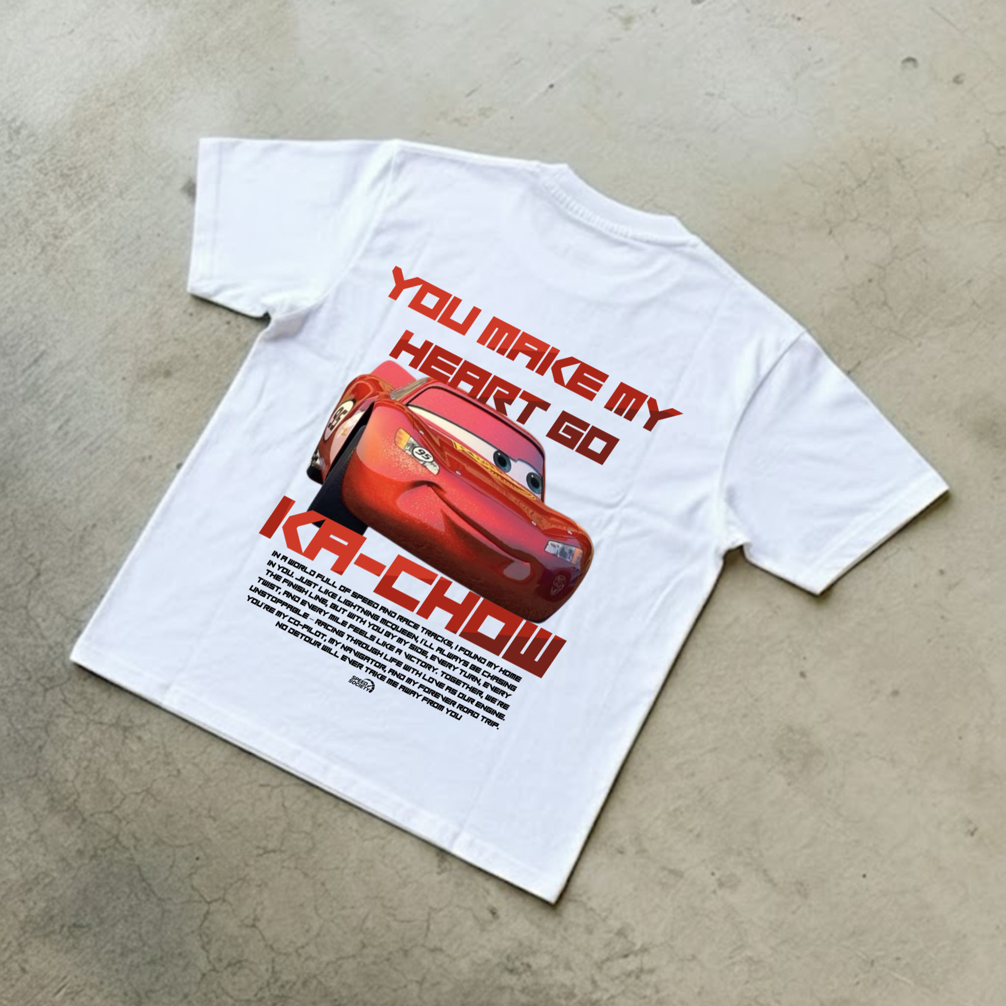 LIGHTNING MCQUEEN SHIRT