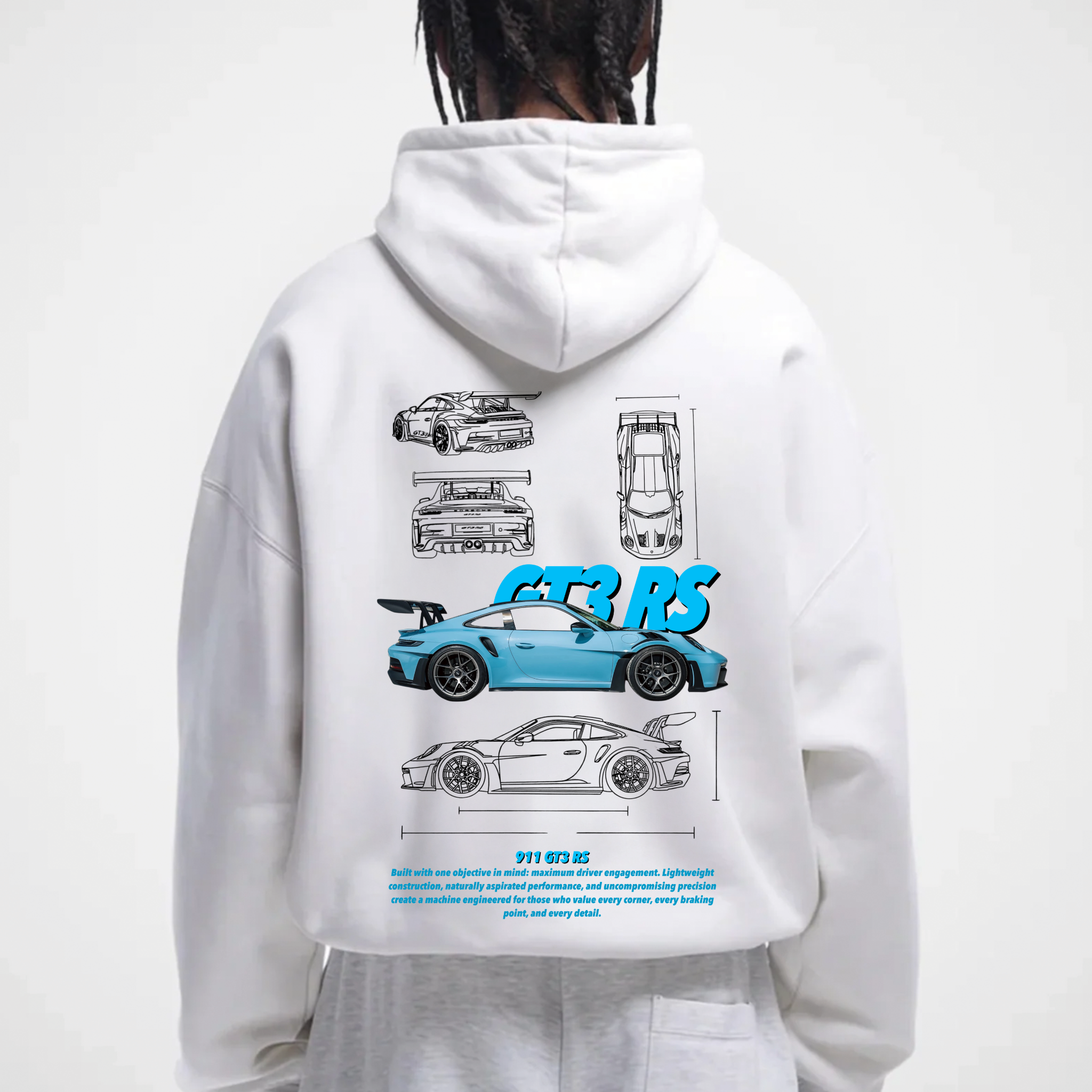 PORSCHE 911 GT3 RS HOODIE