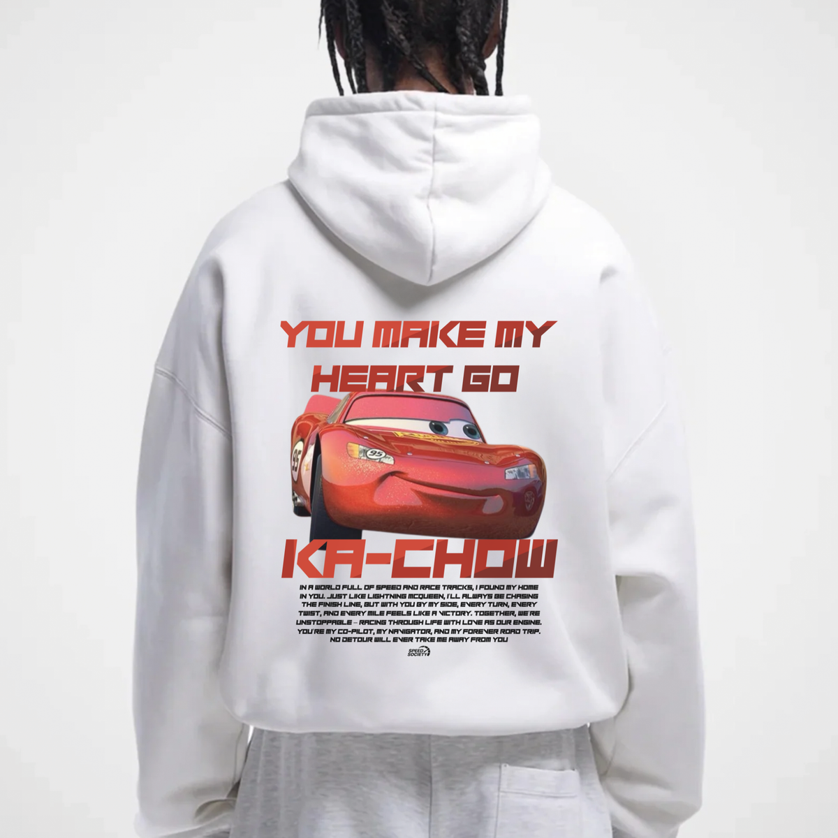 LIGHTNING MCQUEEN HOODIE