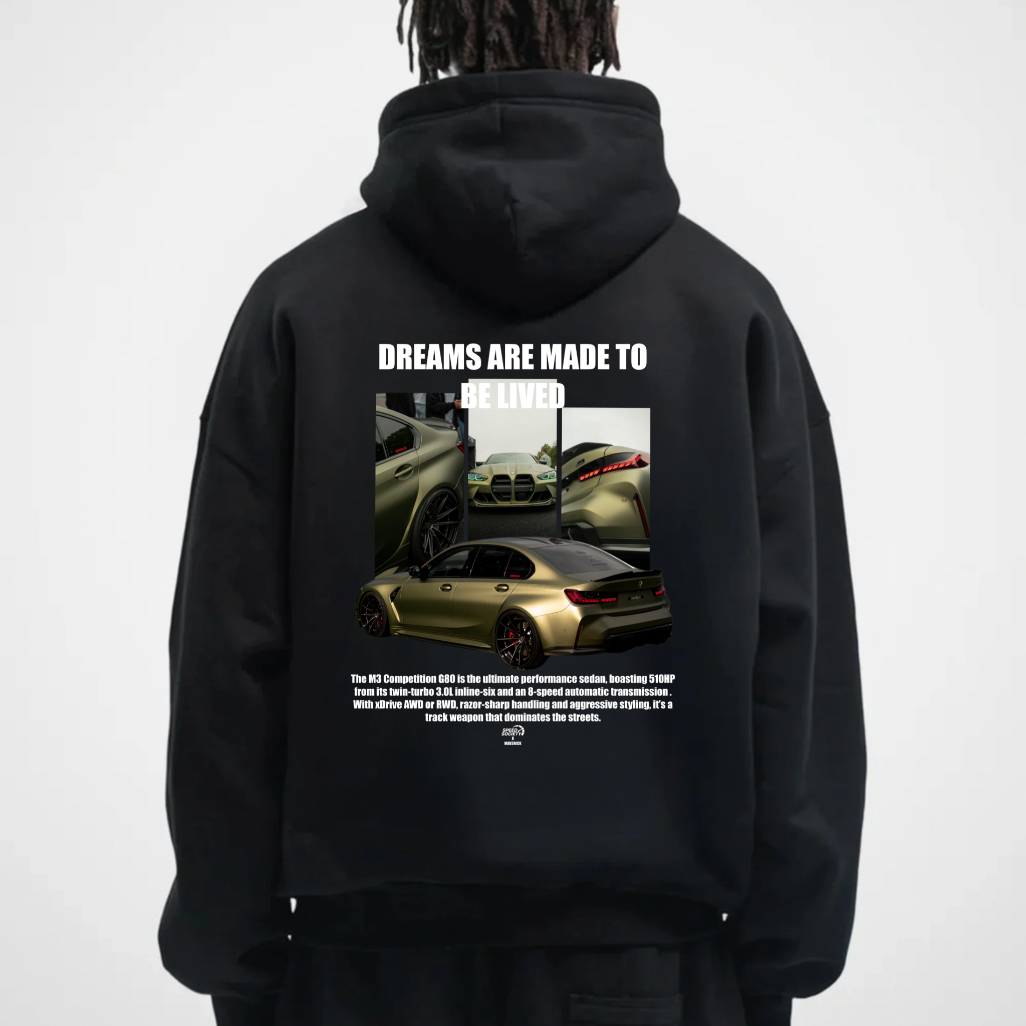 DREAMS ARE MADE TO BE LIVED HOODIE