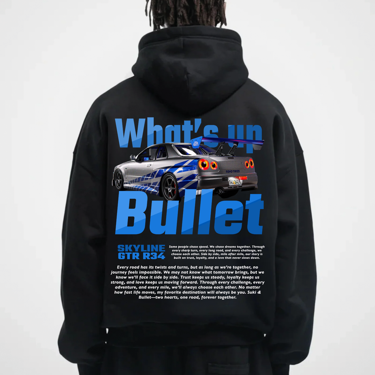 WHAT'S UP BULLET HOODIE