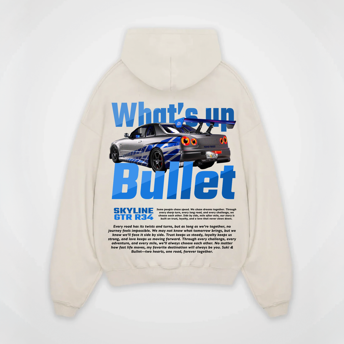 WHAT'S UP BULLET HOODIE