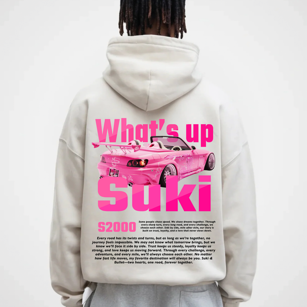 WHAT'S UP SUKI HOODIE