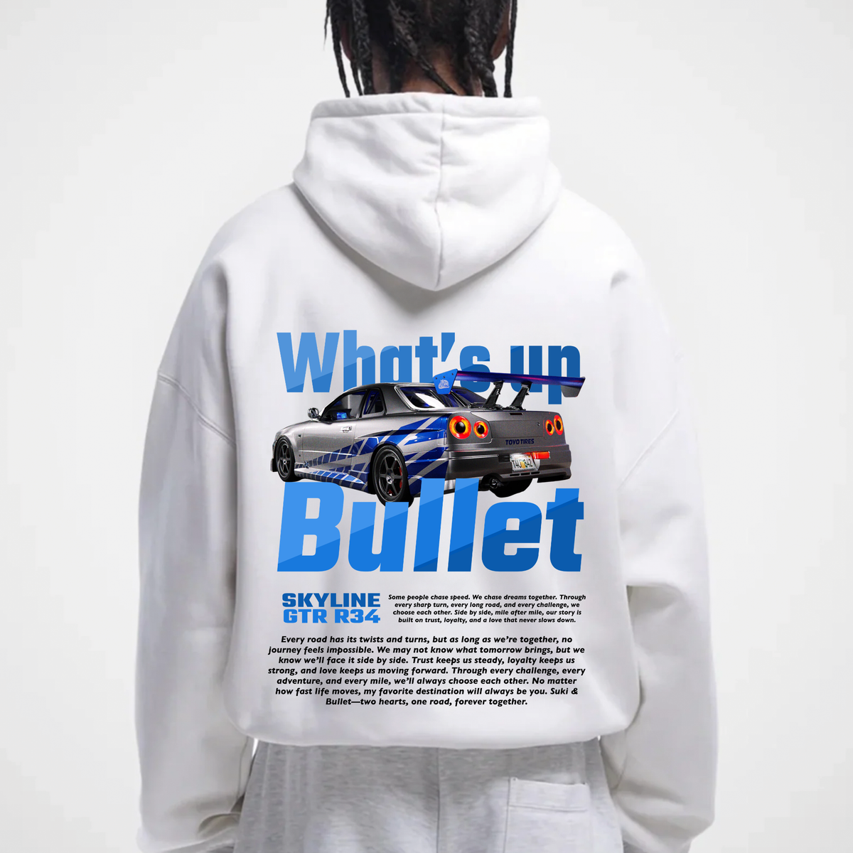 WHAT'S UP BULLET HOODIE